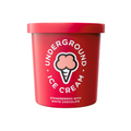 Strawberry Ice Cream with White Chocolate Chunks